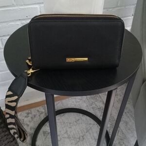 Joy Mangano double zip wallet/wristlet